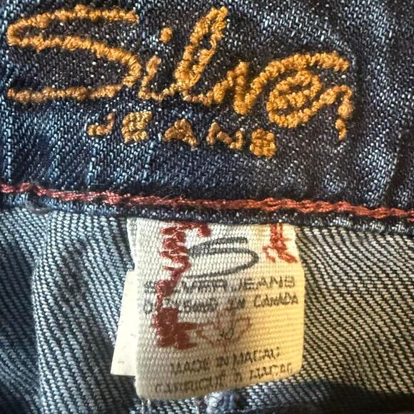 VINTAGE SILVER JEANS “EDEN” 30x33 // Y2K FLARE - Picture 3 of 9